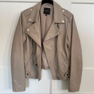 Dynamite Vegan Leather Jacket